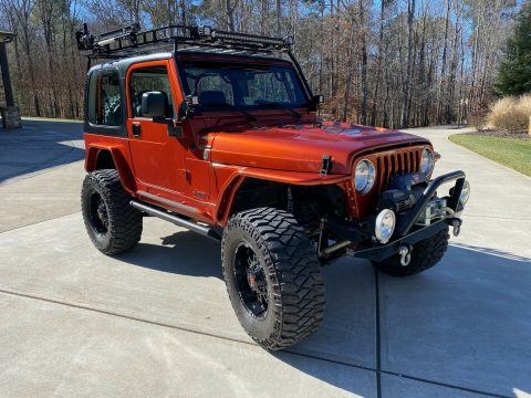 2000 Jeep Wrangler TJ with Hemi conversion for sale