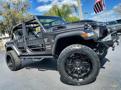 2019 Jeep Wrangler Unlimited CUSTOM LIFTED SAHARA LEATHER NAV HARDTOP for sale