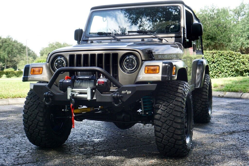 2004 Jeep Wrangler JEEP WRANGLER RUBICON DOBiNSONS LIFT TJ MANUAL CLEAN