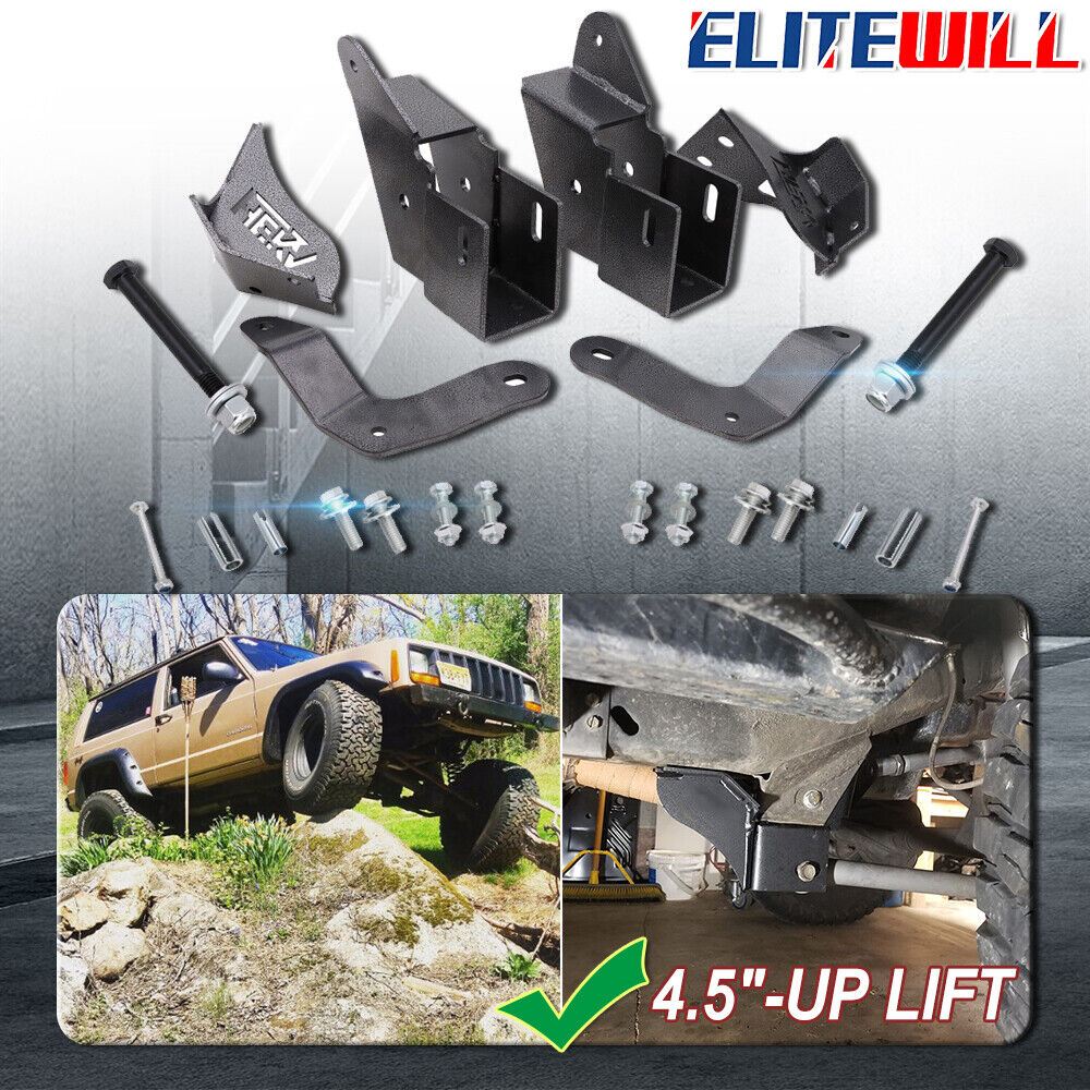 Front Control Arm Drop Relocation Kit For 19842001 Jeep Cherokee XJ 4.