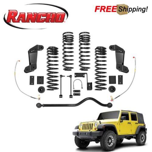 Rancho 4″ Sport Suspension System Lift Kit Fits 2007-2018 Jeep Wrangler ...